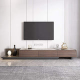 Modern Extendable Stone Top TV Stand with 3 Drawers-Richsoul-Furniture,Living Room Furniture,TV Stands