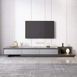 Modern Extendable Stone Top TV Stand with 3 Drawers-Richsoul-Furniture,Living Room Furniture,TV Stands
