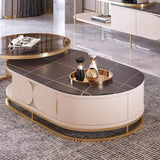 3 Pieces Nesting Coffee Tables & TV Stand Set with Drawers-Richsoul-Furniture,Living Room Furniture,Living Room Sets
