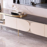 3 Pieces Nesting Coffee Tables & TV Stand Set with Drawers-Richsoul-Furniture,Living Room Furniture,Living Room Sets