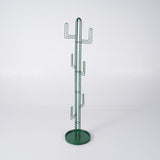 70.9" Clothing Rack Bedroom Entryway Coat Rack Freestanding Cactus Hall Tree in Green