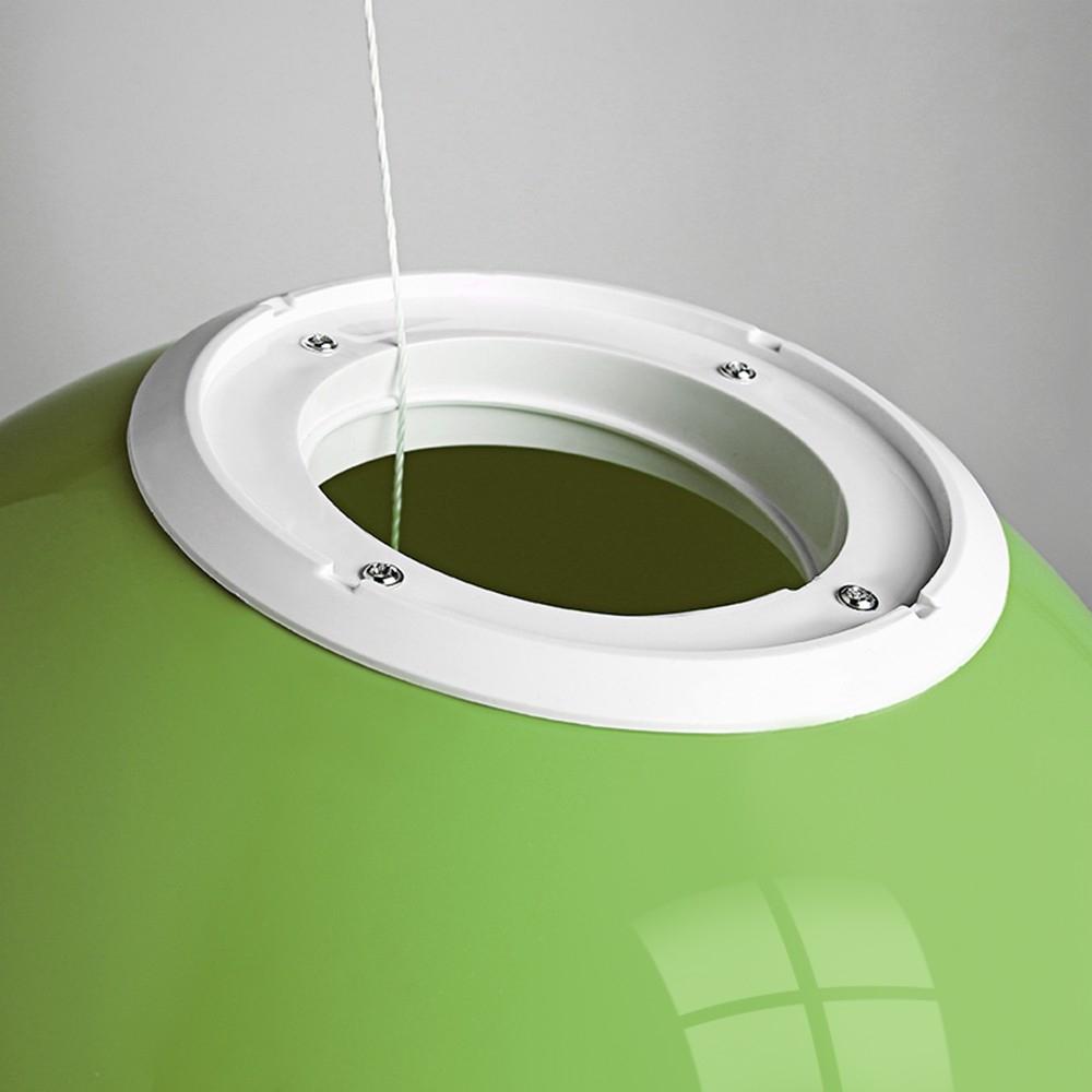 Ballon d'histoire à chasse d'eau 1 Light en petit plafond vert