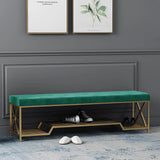 Gray Entryway Bench with Storage Upholstered Storage Bench for Living Room