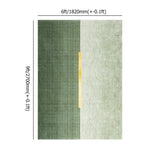 5' x 8' Rectangle Geomatric Contemporary Multipurpose Green Area Rug