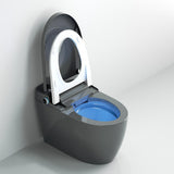 One-Piece Elongated Smart Toilet Floor Mounted Automatic Toilet Self-Clean