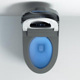 One-Piece Elongated Smart Toilet Floor Mounted Automatic Toilet Self-Clean
