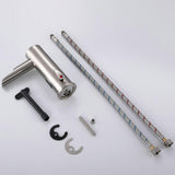 Waterfall Spout Touchless Electronic Automatic Sensor Hot & Cold Bathroom Sink Faucet