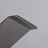 Moda Matte Black Waterfall Widespread Bathroom Sink Faucet Square Double Handle