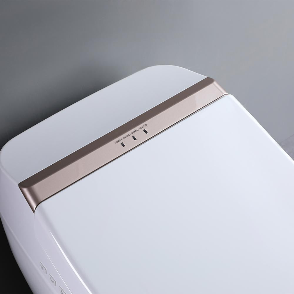 One-Piece Elongated Smart Toilet Floor Mounted Automatic Toilet Self-Clean