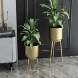 Nordic Metal Tripod Plant Stand Removable Planter Pot Set of 2