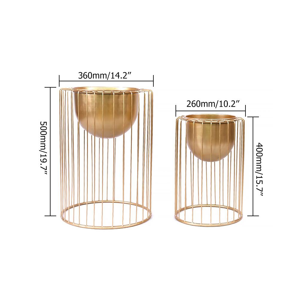 Flower Stand Gold Plant Stand for Indoors Modern Flower Stand in Large