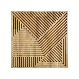 Farmhouse Wood Wall Decor Geometric Home Wall Accent