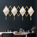 Luxury Entryway Wall Mounted Coat Rack Set of 2