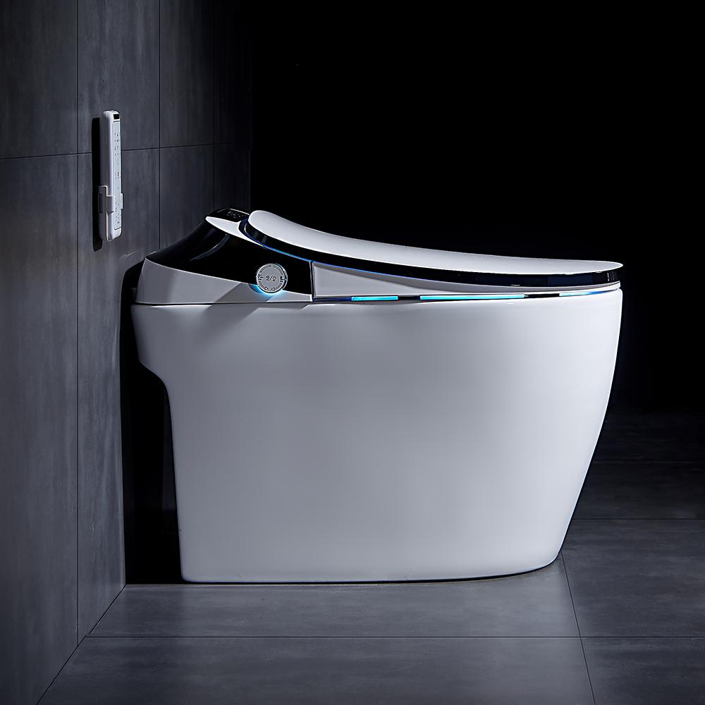 Automatic Toilet One-Piece Floor Mounted Self Clean Smart Toilet Tankless