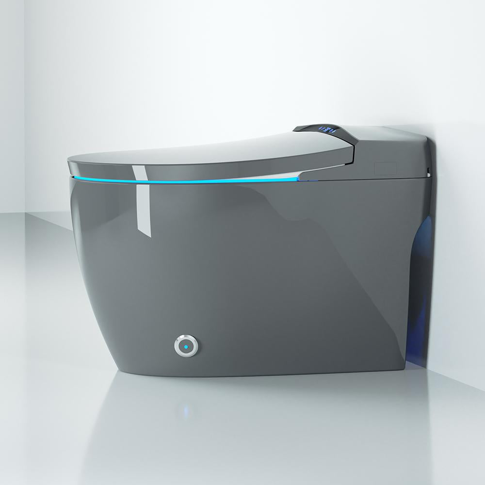 One-Piece Elongated Smart Toilet Floor Mounted Automatic Toilet Self-Clean