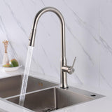 Kitchen Faucet with Sprayer Pull Down Touch Faucet Brushed Nickel Stainless Steel