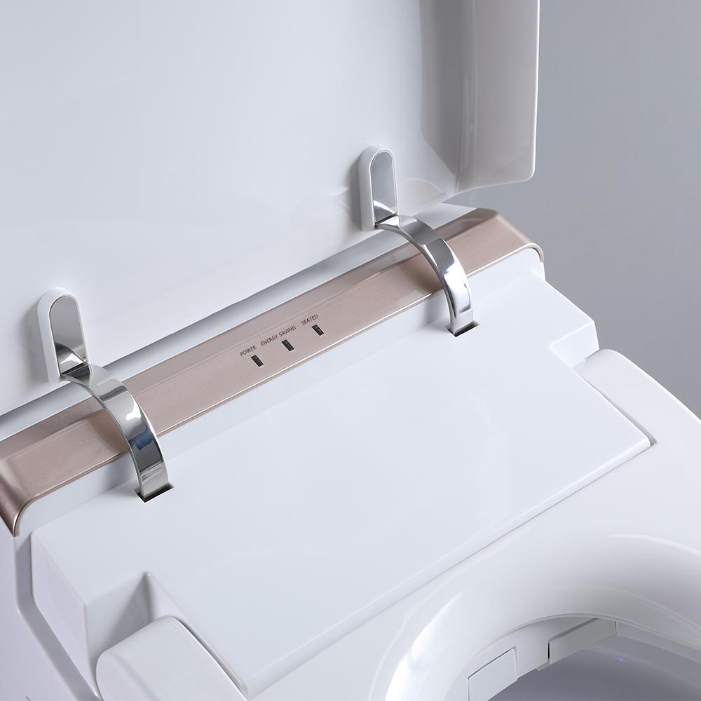 One-Piece Elongated Smart Toilet Floor Mounted Automatic Toilet Self-Clean