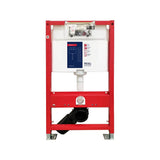 Elongated One-Piece Wall Mounted Automatic Toilet with In-Wall Tank & Carrier System