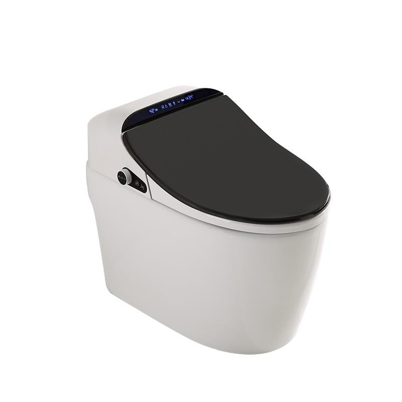 Modern Smart One-Piece 1.27 GPF Floor Mounted Elongated Toilet and Bidet with Seat