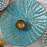 3D Lotus Leaves Wall Decor Home Luxury Metal Wall Art