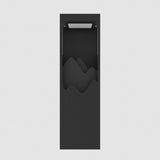 26" Modern Flush Mounted LED Outdoor Lighting Wall Sconces Layered Cuboid