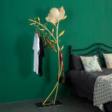 76" Unique Flower Bud Hook Freestanding Coat Rack