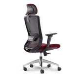 Modern Blue Mesh Office Chair with Swivel & Adjustable Height Back-Furniture,Office Chairs,Office Furniture