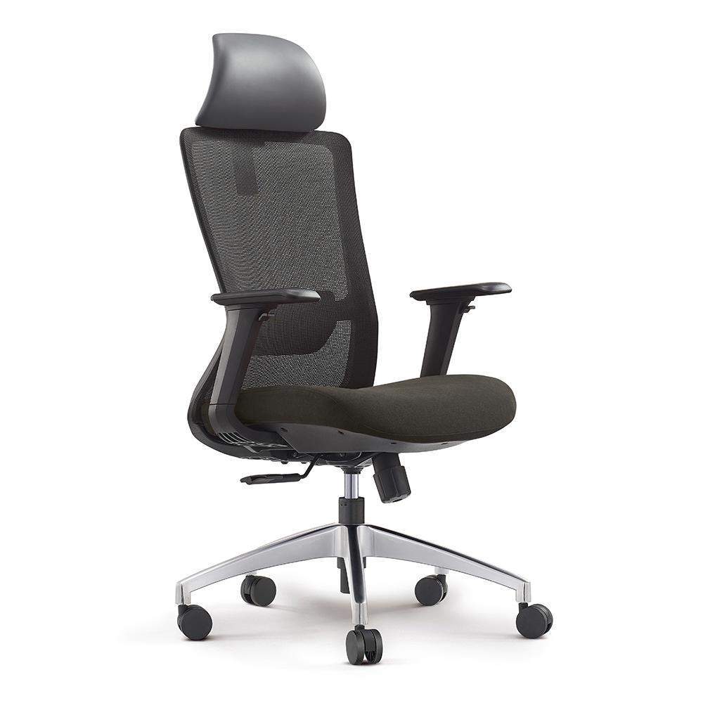 Modern Blue Mesh Office Chair with Swivel & Adjustable Height Back-Furniture,Office Chairs,Office Furniture