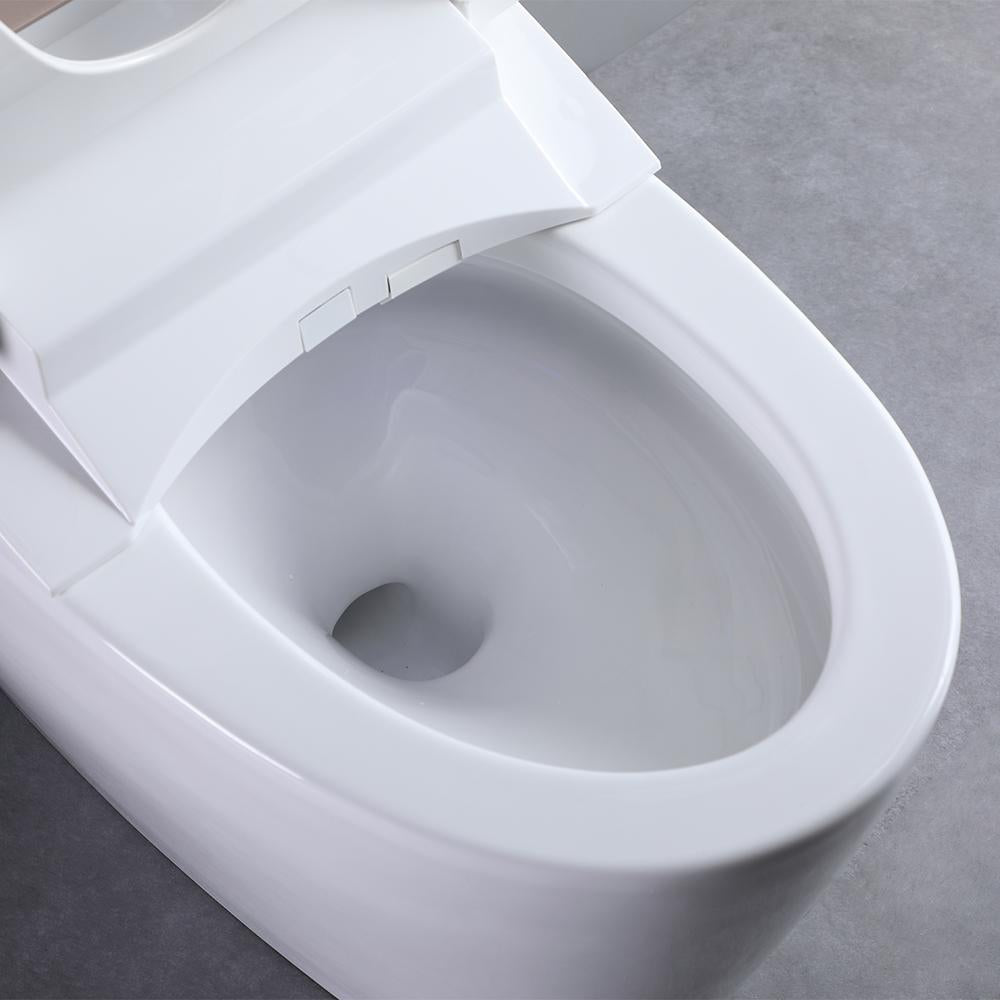 One-Piece Elongated Smart Toilet Floor Mounted Automatic Toilet Self-Clean