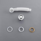 Modern Solid Brass Round Tip Toe Tub Drain without Overflow in Polished Chrome