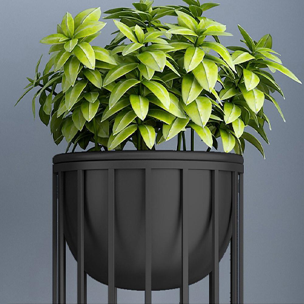 Gold Plant Pot Modern Planter with Gold Stand for Indoor&Outdoor Metal