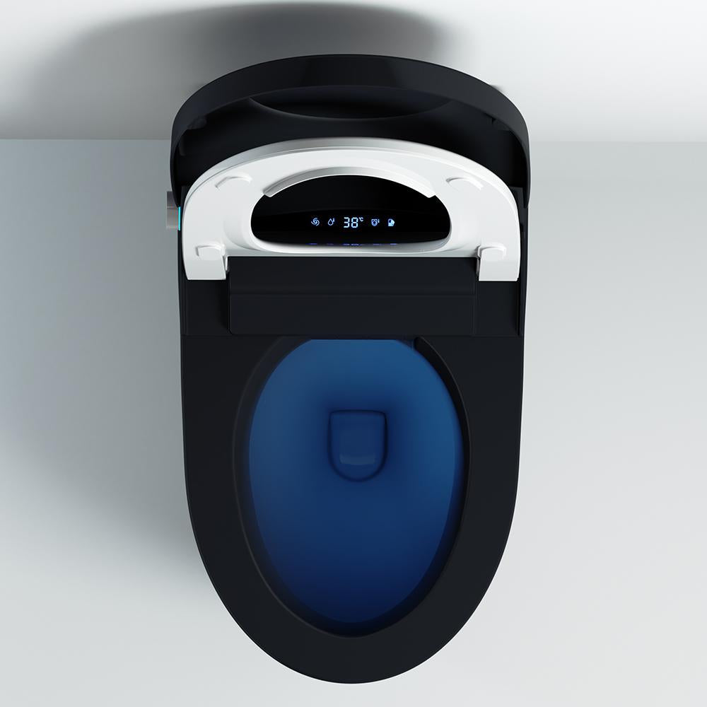 One-Piece Elongated Smart Toilet Floor Mounted Automatic Toilet Self-Clean