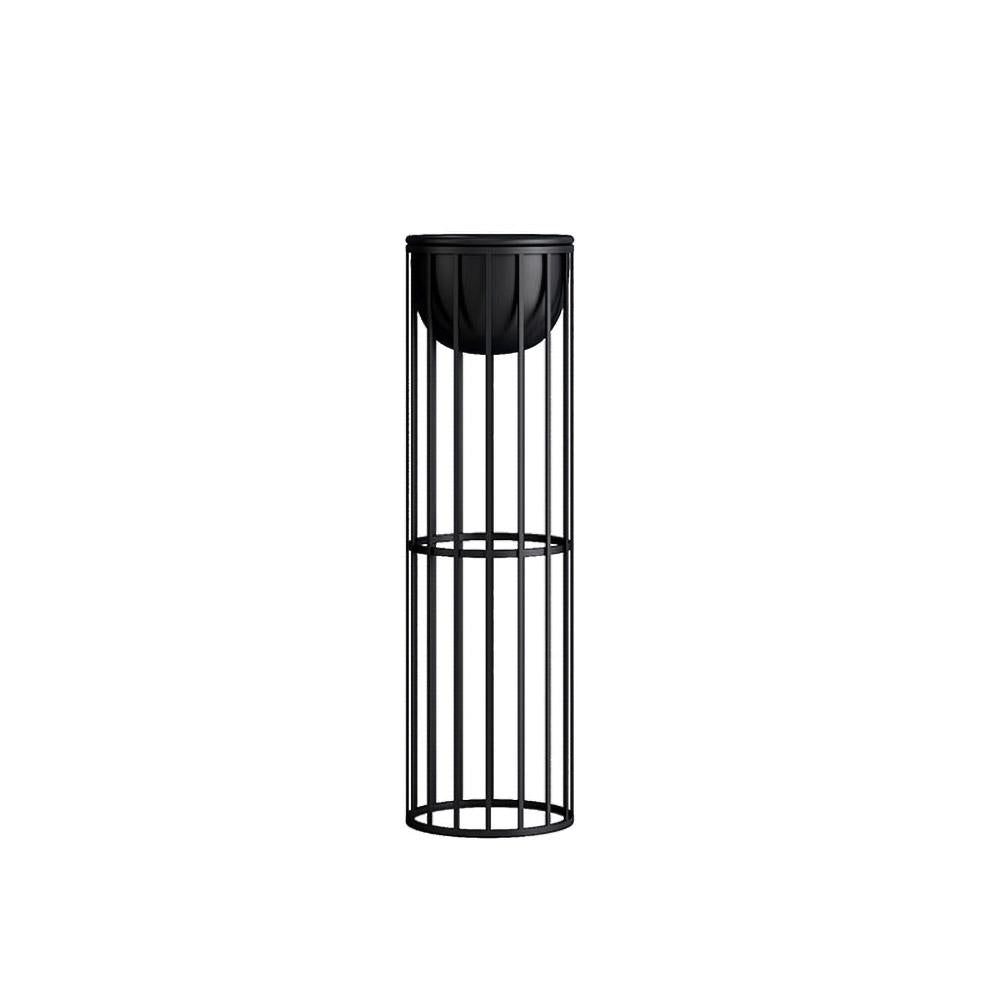 Gold Plant Pot Modern Planter with Gold Stand for Indoor&Outdoor Metal