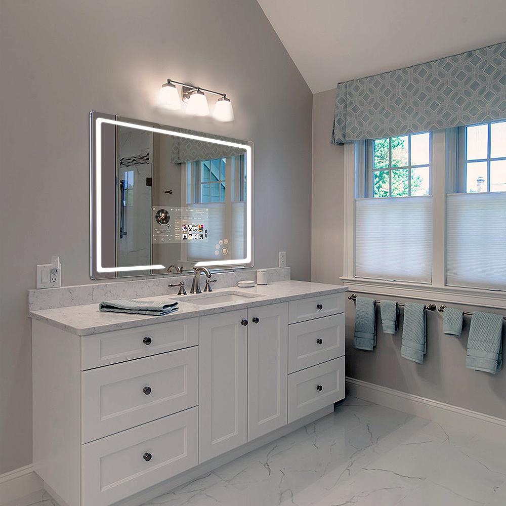 Smart Mirror for Bathroom 40" Touch Screen LED Multi-Function TV Android WiFi Bluetooth