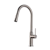 Kitchen Faucet with Sprayer Pull Down Touch Faucet Brushed Nickel Stainless Steel