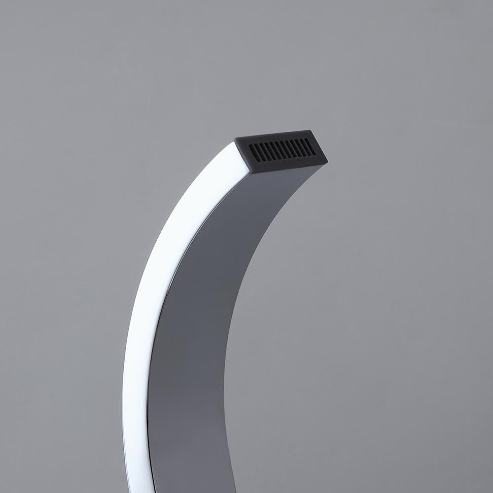 Virt Contemporary Single Handle Wall Mount Bathroom Sink Faucet Polished Chrome