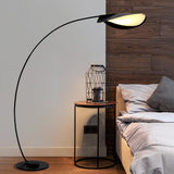 70" Tall Black Arc Floor Lamp Metal Overarching Floor Reading Lamp