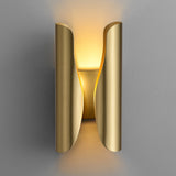 Modern Brass Wall Sconce 2-Light Decorative Wall Lighting Bulbs Included