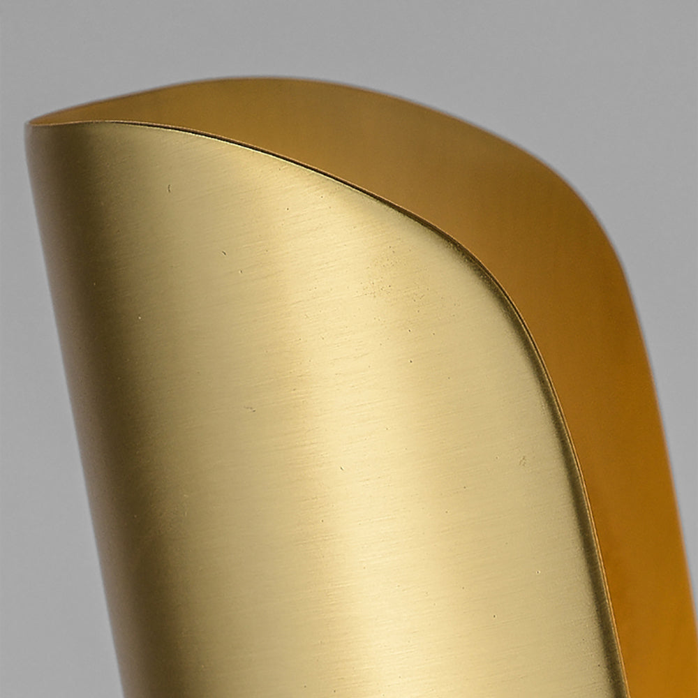 Modern Brass Wall Sconce 2-Light Decorative Wall Lighting Bulbs Included