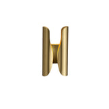 Modern Brass Wall Sconce 2-Light Decorative Wall Lighting Bulbs Included