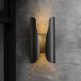 Modern Brass Wall Sconce 2-Light Decorative Wall Lighting Bulbs Included