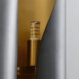 Modern Brass Wall Sconce 2-Light Decorative Wall Lighting Bulbs Included