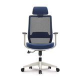 Minimalist Gray Breathable Office Chair Upholstered Adjustable Height-Furniture,Office Chairs,Office Furniture