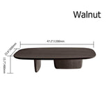 Wood Coffee Table Rectangle-shaped in Natural-Richsoul-Coffee Tables,Furniture,Living Room Furniture