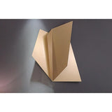 Irregular 3D Abstract Golden Wall Hanging Home Metal Wall Decoration