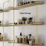 3-Tier Luxury Floating Shelves Wooden Wall Shelf Wall Mounted Shelves