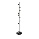 Coat Rack Brass Gold Round Hooks Entryway Freestanding Coat Hanger Marble Base