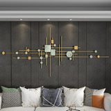 1 Piece Europe Modern Geometric Metal Iron Wall Decor Multi-Colored