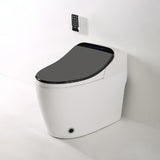 Modern Smart One-Piece 1.27 GPF Floor Mounted Elongated Toilet and Bidet with Seat