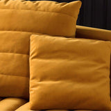 85" Yellow Velvet Upholstered Sofa 3-Seater Sofa Luxury-Richsoul-Furniture,Living Room Furniture,Sofas & Loveseats
